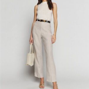 Reformation Linen Pant- Freddie Linen Pant